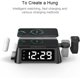 thumbnail image 3 of Cargador inalámbrico con despertador digital, estación de carga compatible con Iphone/iwatch/airpods, 3 of 5