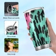 thumbnail image 6 of GZHJMY Leopard Tumbler with Lid & Straw,Reusable Double Wall Stainless Steel Vacuum Insulated Travel Mug, 6 of 7