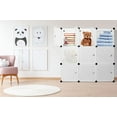 thumbnail image 5 of Work-It! 12 Cube Storage Organizer | Clear, 5 of 9