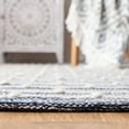 thumbnail image 4 of SAFAVIEH Striped Kilim Francine Striped Area Rug, Navy/Blue, 8' x 10', 4 of 10