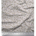 thumbnail image 1 of Soimoi Cotton Duck Fabric Arrow & Fish Ocean Printed Fabric 1 Yard 56 Inch Wide, 1 of 1