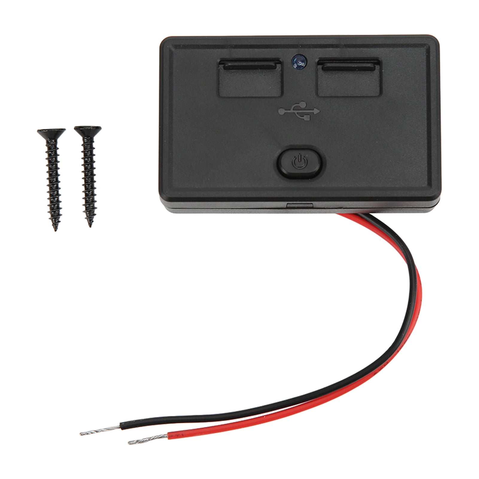 RV USB Power Outlet, Car Dual USB Socket Waterproof With ON/OFF Switch