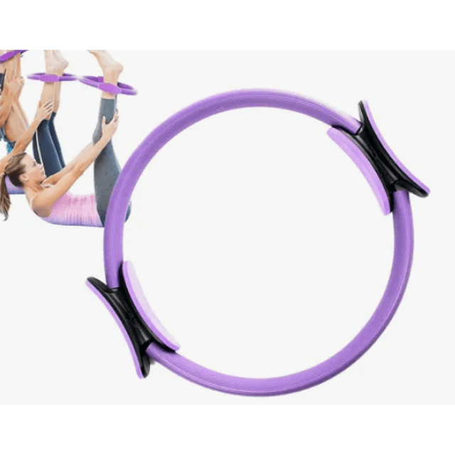 Anillo Xtellar De Pilates Aro De Resistencia Ring Yoga Color Violeta