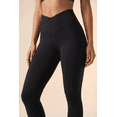 thumbnail image 5 of Women’s V Front High Waist Leggings, Moisture Wicking Activewear, 5 of 7