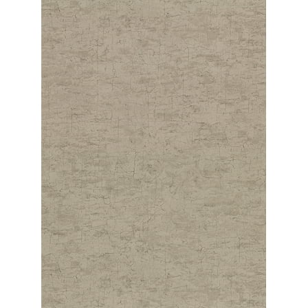 Warner Pembroke Brown Faux Plaster Wallpaper, 27-in by 27-ft, 60.8 sq. ft