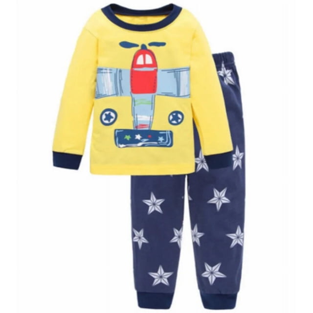 Conjuntos de pijamas para niños, ropa para bebés, ropa de dormir para niñas, ropa de dormir para niños, pijamas de Navidad de hadas y alces, traje de ropa de algodón