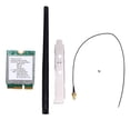 thumbnail image 2 of WIFI Net Card, Wireless Net Card 4200Mbps Easy To Install  for Study Work Life, 2 of 7