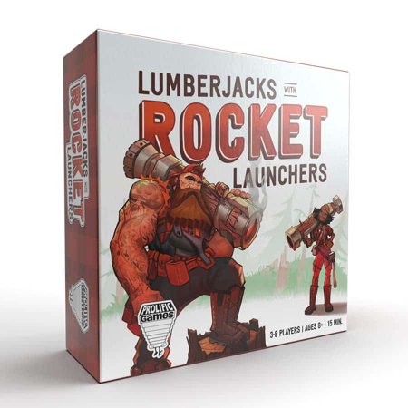 Prolific Games Lumberjacks with Rocket Launchers Explosive Card Game for Family Game Night Fast-Paced Fun for Adults & Teens Perfect for Family Games and Group Play (38 Players)