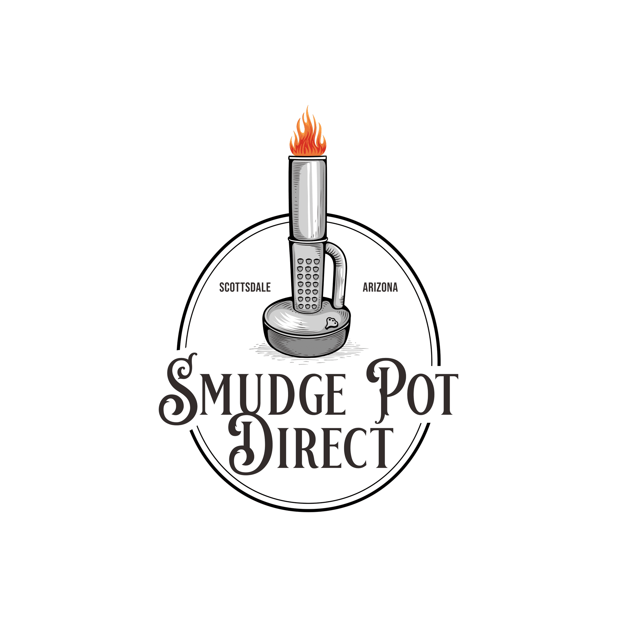 Smudge Pot Direct Smudge Pot Outdoor Heater with Heat Dish NEW Fast Free  Shipping - Walmart.com