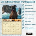 thumbnail image 5 of 2026 Boxer Dogs Wall Calendar 16-Month X-Large Size 14x22, Fun Dog Calendar by The KING Company-Monster Calendars, 5 of 7