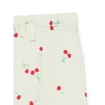 thumbnail image 2 of Wonder Nation Toddler Girls Fleece Jogger Pants, Sizes 2T-5T, 2 of 3