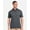Black Heather, variant on tasc TM538 Cloud Lightweight Polo-White-S