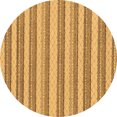 thumbnail image 1 of Ahgly Company Indoor Round Solid Brown Modern Area Rugs, 6' Round, 1 of 4