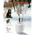 thumbnail image 4 of VEVOR Chauffe-Réservoir au Propane 42000 BTU Rayonnant Infrarouge Brûleur Simple Extérieur, 4 of 9
