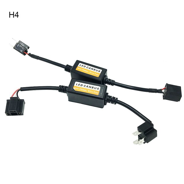HEVIRGO 1 Pair H1 H4 H7 H11 9005/9006 Car Auto Error Free LED Headlight Canbus Decoder