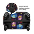 thumbnail image 2 of Kdxio Owls And Hearts Pattern Luggage Cover for Travel,Elastic and Durable,Fits 18-32 Inch,Anti-Scratch Suitcase Protector-No luggage included, 2 of 5