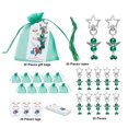 thumbnail image 2 of Keychain Gift Bag Set DIY Keyring Favor Pouch Kit for Celebration Bridal Shower Tabletop Decor Centerpiece, 2 of 10
