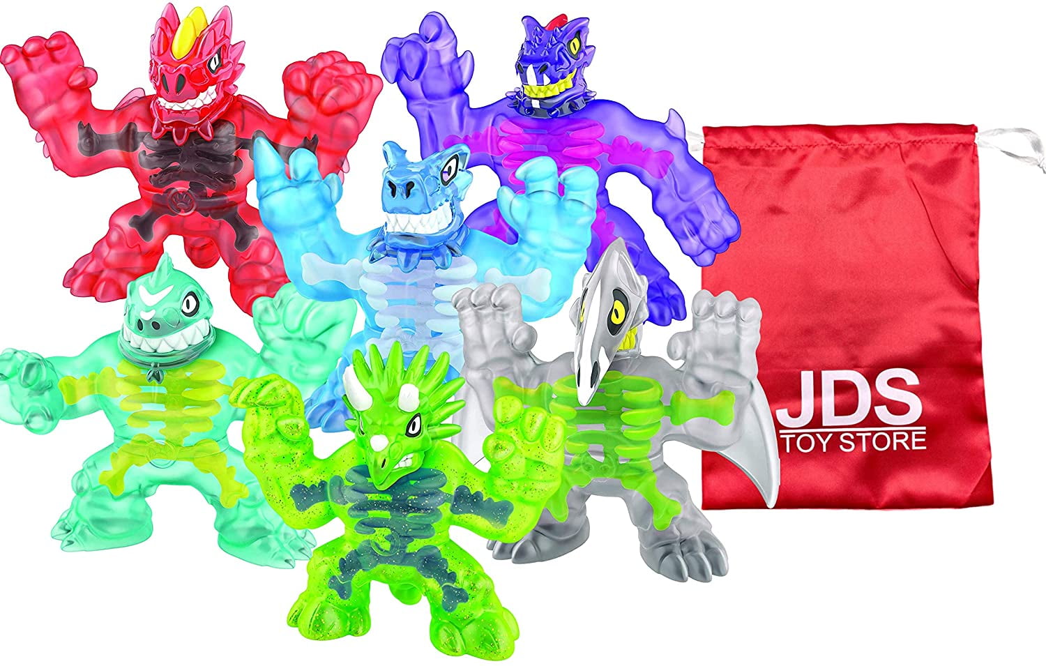 Heroes of Goo JIT Zu Dino XRay Ultimate Bundle with Blazagon, Thrash