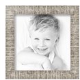 thumbnail image 2 of ArtToFrames 10" x 10" Vintage Code White Crackle Picture Frame, 10x10 inch Silver Wood Poster Frame (WOM-5250),  Pack, 2 of 7