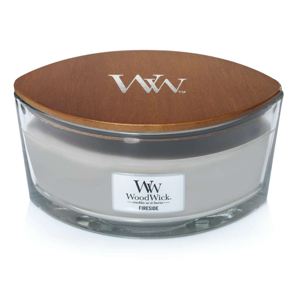 WoodWick Fireside Ellipse Candle