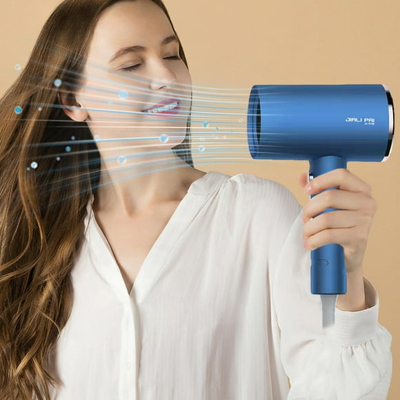 Planchas alisadoras, secador de pelo iónico negativo con concentrador, secadores de pelo portátiles para mujeres, cabello rizado, cuidado del cabello a temperatura constante sin dañar el cabello, máqu