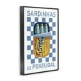 thumbnail image 4 of Stupell Industries Portuguese Sardines Can Food & Beverage Painting Black Framed Art Print Wall Art, 20 x 30, 4 of 10