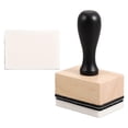 thumbnail image 3 of Small Label Maker for Daily Use with Wood and Sponge Design Khaki Color 2 Flathead Sponges, 3 of 5