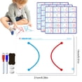 thumbnail image 3 of Left & Right Brain Development Card For Parent Child Interaction | Brain Training Card Game 20 Brain Training Card Game Hand Brain Coordination Card Motor Skills 20ml, 3 of 9