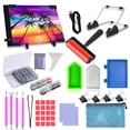thumbnail image 1 of Kit de Diamond Painting LIRUNQIU A4 con panel de luz LED, 59 piezas, 1 of 8
