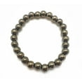 thumbnail image 5 of Pyrite Bracelet 8mm Genuine and natural pyrite bracelet For Money  Good Luck, 5 of 11