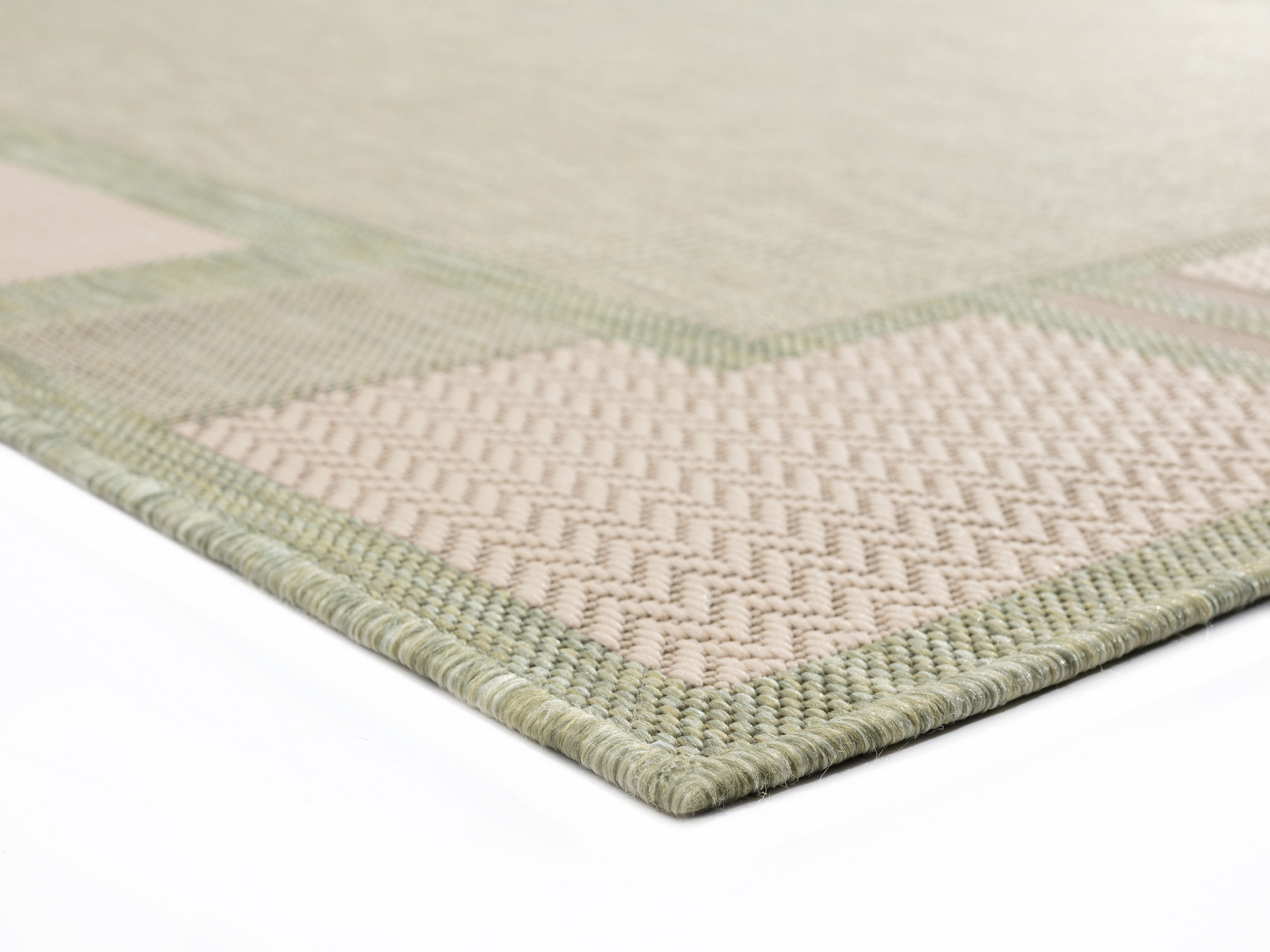 United Weavers Mali Dorothy Contemporary Border Area Rug, Green, 7'10" x 10'6"