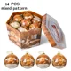 thumbnail image 3 of 14 piezas de bolas colgantes para decoración de árbol de Navidad, juguete para fiesta, bolas colgantes, decoración del hogar, regalo de Navidad, juego de Navidad, bola de discoteca, 3 of 5