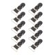 thumbnail image 1 of Jumpingount 10Pcs Durable Garter Belt Fastener Clips Skid Anti for Men Leg Garter Shorts Accesorios de disfraces, 1 of 1