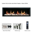 thumbnail image 5 of Litedeer Homes Electric Fireplace Insert ZEF78V Litedeer Latitude II Smart Wall Mounted Electric Fireplace With App 68 inch, 5 of 5