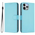 thumbnail image 2 of for iPhone 11 Pro Case Wallet with Card Holder,PU Leather Anti-fall Thin Fit Phone case for Women Men,Kickstand,flip Shockproof Cover with Credit Card Slots and Wrist Strap,Skyblue, 2 of 11