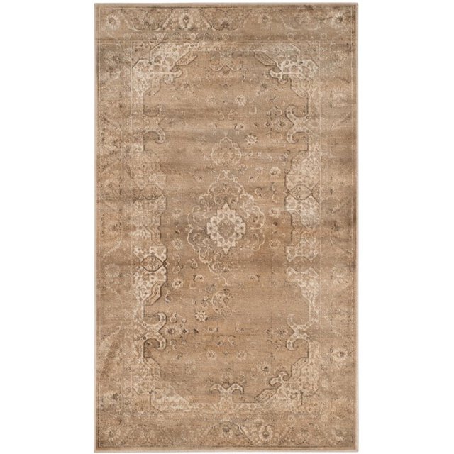 Safavieh Vintage Collection VTG137-3110 Transitional Oriental Mouse Area Rug (6'7" x 9'2")