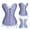 Blue, variant on Women's Corset, Sexy Lace Floral Waist Shaping Bustier Top for Wedding Dating Costume Party