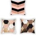 thumbnail image 2 of New Simple Abstract Geometric Pillow Case Fashion Short Plush Sofa Cushion Case Personalized Printing Pillow Cover, 2 of 5