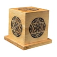 thumbnail image 4 of Incensario Caja Porta Incienso Soporte Madera Ornamento con Diseño y Función Multifuncional Adecuado para Regalo de Inauguración Decoración, 4 of 8
