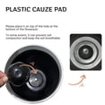 thumbnail image 4 of FIASON 4 Pack Tall Planters 24/21/12/10 Inch, Sunset Red Gradient Speckled Faux Ceramic Plant Pots with Drainage Hole, Mesh Filter & Saucers, Indoor Outdoor Flower Pots for Patio Porch, 4 of 7