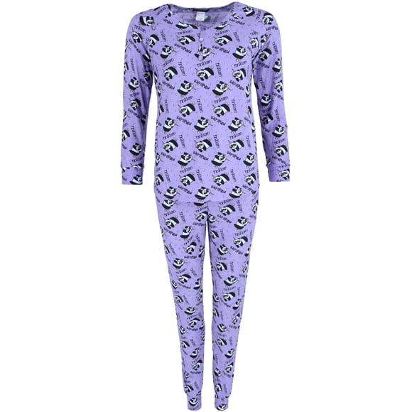 Grumpy & Gorgeous Panda Print Pajama Jogger Set (Women's)