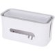 thumbnail image 1 of Caja de cables Caja de enchufe Caja de almacenamiento para colector de cables Cajas de cables Cajas de cables Caja de gestión de cables Caja organizadora de cables para adaptador de cable Tiras de conexión 28,8 x 13,6 x 14 cm-Blanco- brillar Electrónica, 1 of 5