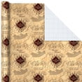 thumbnail image 4 of Hallmark Harry Potter - Papel de regalo con l&iacute;neas cortadas en el reverso (3 unidades, 60 pies cuadrados, mapa de merodeador, escudo de Hogwarts), para cumplea&ntilde;os, gr Hallmark NA, 4 of 7