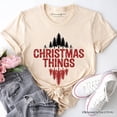 thumbnail image 6 of Christmas Things Retro Pop Classic T-Shirt, Holiday Tee Gift, 6 of 6