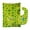 Green, variant on Monster Orange Baby Bib & Burp Cloth