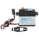 thumbnail image 2 of RC Servo, Bajo Ruido Alta Torsión Metal Gear RC Servo Sensible Impermeable Universal Para 1/10 1/8 4 Axes Drone ZAQW RC Car Servo, 2 of 8