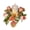 Orange, variant on OIUR Artificial Rose Candle Ring Fake Rose Wreath with Maple Leaves Pillar Candle Wreath Table Centerpieces for Home Candlelight Dinner Wedding Party Decor