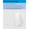 thumbnail image 6 of New HP High-Performance Desktop TP01-3016 PC,Intel Core i5-12400 6 Cores,32GB RAM,2TB PCIe SSD,Wi-Fi 6 , Bluetooth,Long Battery Life,Windows 11 Pro,Snow White, 6 of 6