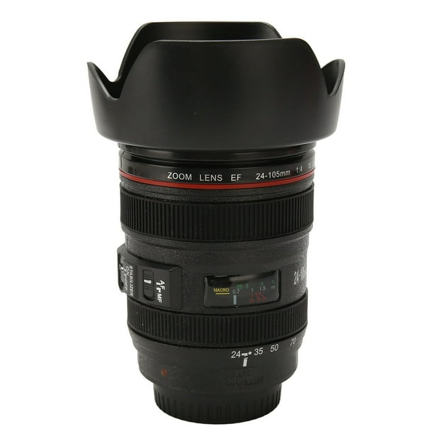 Lens Coffee Cup, Photographer Camera Lens Mug Sealed Multifunctional