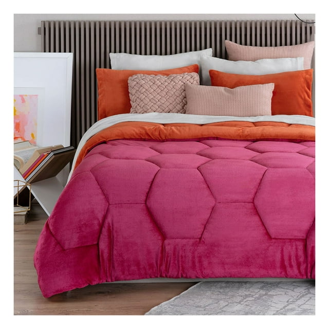 Cobertor Premium + Fundas Esquimal Edredón Invernal King Size Jumbo (Mandala 2.65 x 2.40 m)
